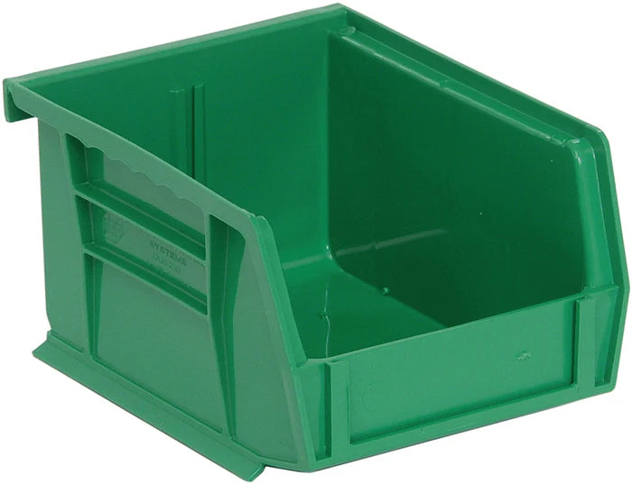 MT-RSR Stack + Hang Bins - 3.375in x 4.125in x 3in - Green - Each QS-210GN