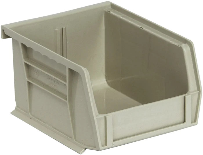 MT-RSR Stack + Hang Bins - 3.375in x 4.125in x 3in - Stone - Each QS-210SN