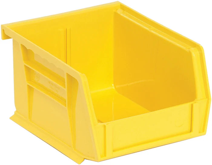 MT-RSR Stack + Hang Bins - 3.375in x 4.125in x 3in - Yellow - Each QS-210YL