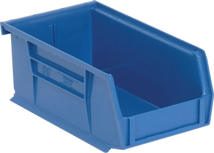 MT-RSR Stack + Hang Bins - 7.375in x 4.125in x 3in - Blue - 24 Case QS-220BL-24