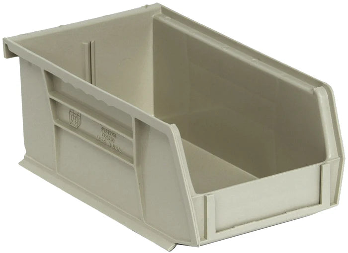 MT-RSR Stack + Hang Bins - 7.375in x 4.125in x 3in - Stone - Each QS-220SN