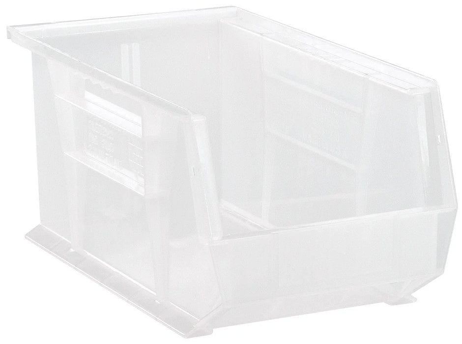 MT-RSR Stack + Hang Bins - 14.75in x 8.25in x 7in - Clear - Each QS-240CL