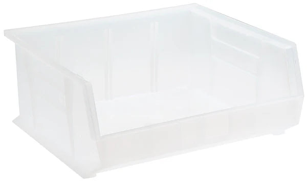 MT-RSR Stack + Hang Bins - 14.75in x 16.5in x 7in - Clear - 6 Case QS-250CL-6