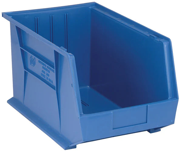 MT-RSR Stack + Hang Bins - 18in x 11in x 10in - Blue - 4 Case QS-260BL-4