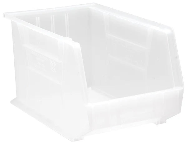MT-RSR Stack + Hang Bins - 18in x 11in x 10in - Clear - 4 Case 8286S
