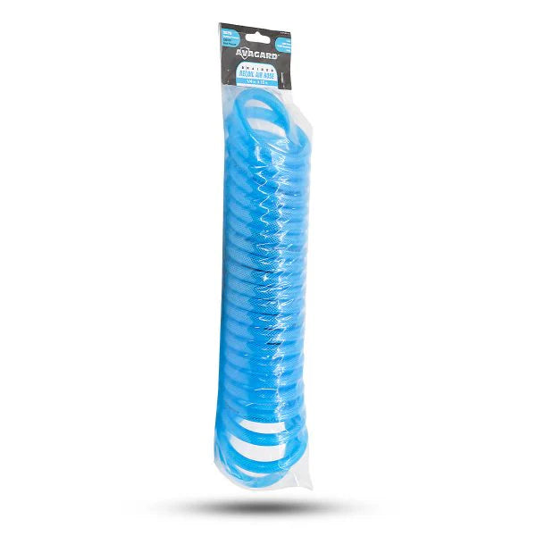 MT-RSR Avagard Air Hose - 1/4" x 15' - 1/4" MPT - Coiled Poly Air Hose PUBR1415