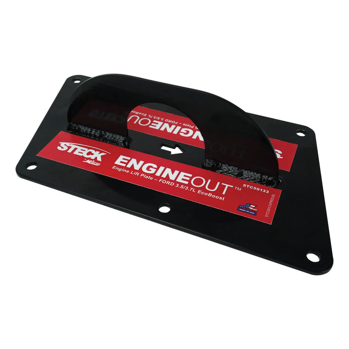 Steck Ford 3.5L / 3.7L and EcoBoost Engine Lift Plate Hoist Tool Easily Remove Engine During Rebuild or Swap - ENGINEOUT (Works on EcoBoost Engines Only) STC50133