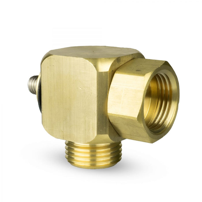 BluBird Brass Part GHT 3/4" Female x 3/4" Male For Hose Reel RPBS58