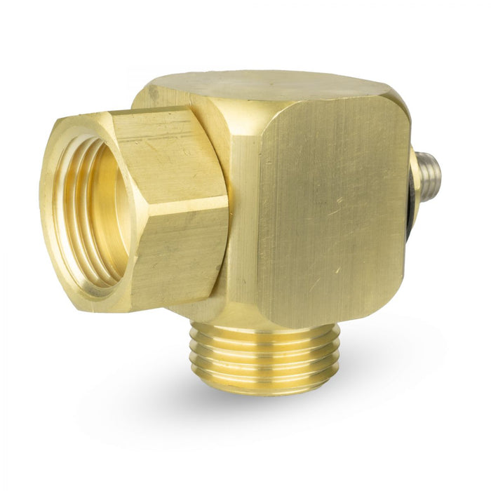 BluBird Brass Part GHT 3/4" Female x 3/4" Male For Hose Reel RPBS58