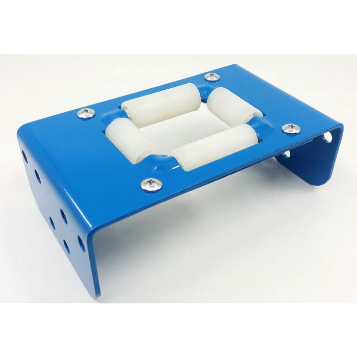 BluBird Roller Plate Assembly for Dual Arm Reel All Sizes - Blue RSRPDA-BLUE