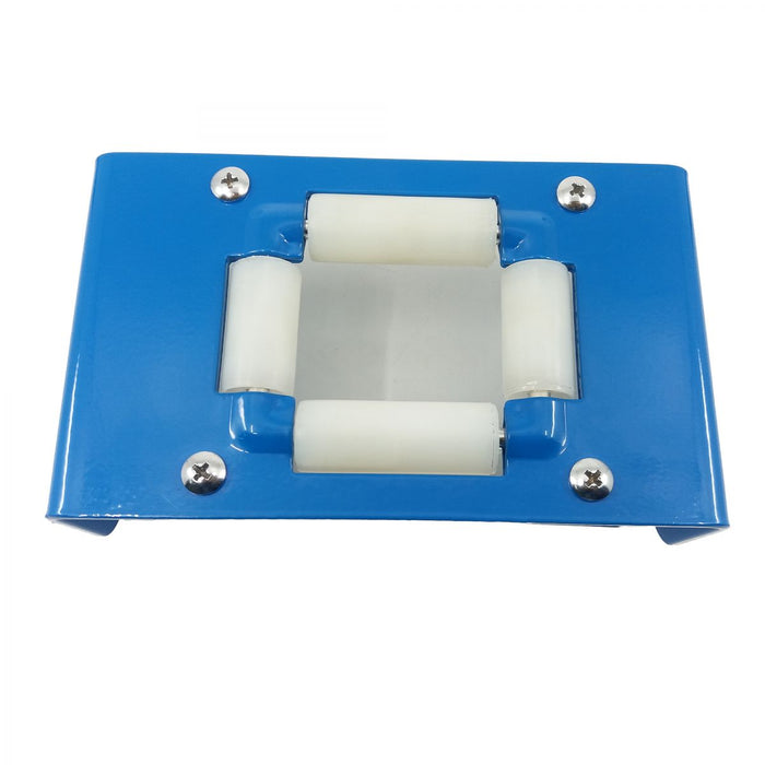 BluBird Roller Plate Assembly for Dual Arm Reel All Sizes - Blue RSRPDA-BLUE