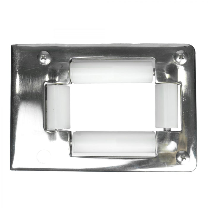 BluBird Roller Plate Assembly for Dual Arm Reel - SS RSRPDA-SS