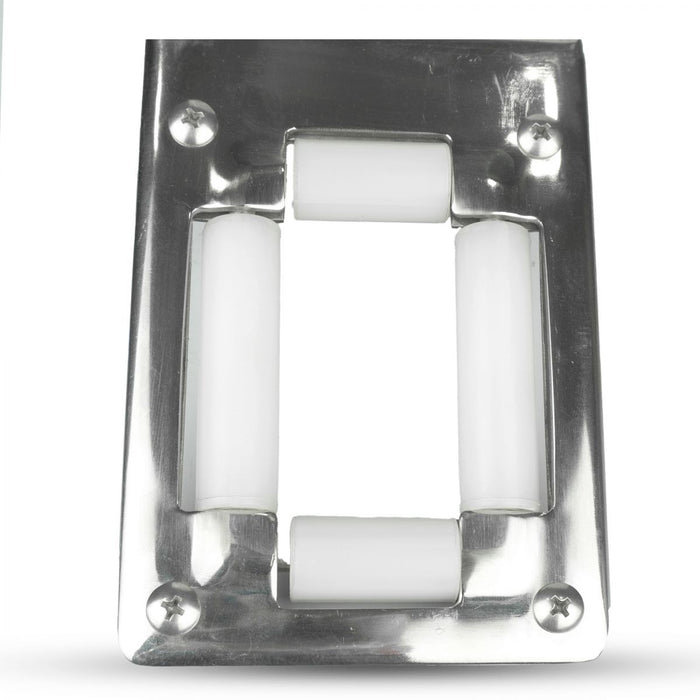 BluBird Roller Plate Assembly for Dual Arm Reel - SS RSRPDA-SS