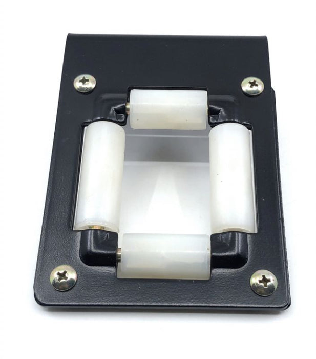 BluBird Roller Plate Assembly for 3/8" & 1/2" STD & HD Black RSRPSTD-BLACK