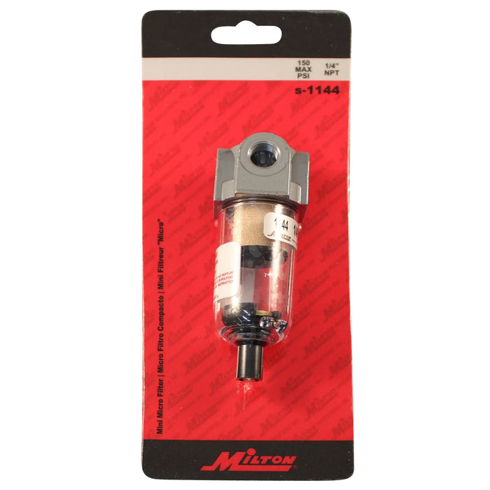 Milton  S-1144 1/4" NPT Polycarbonate Mini Filter