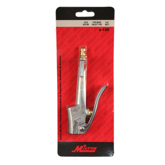 Milton  S-120 1/4" NPT Lever-Style Blow Gun