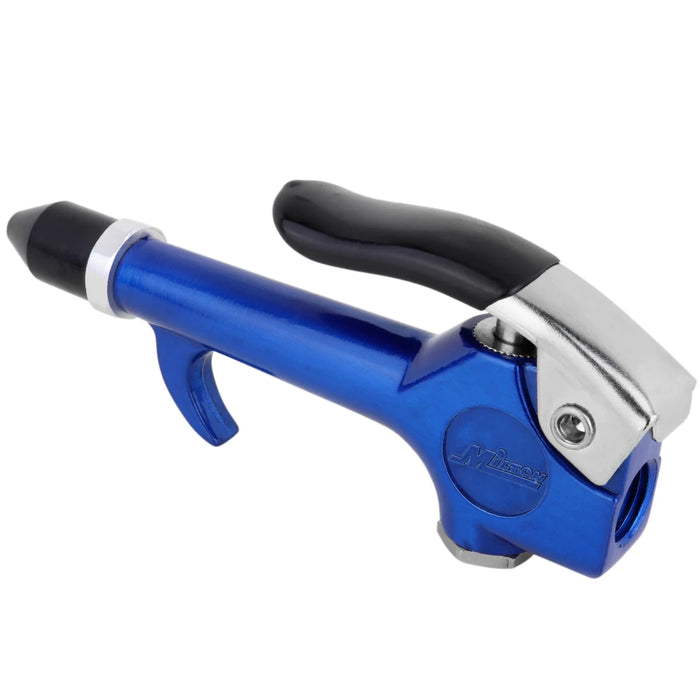 Milton  s-148TC COLORFIT® S-148TC 1/4” NPT Lever Blow Gun Tool - Rubber Tip Nozzle, Blue