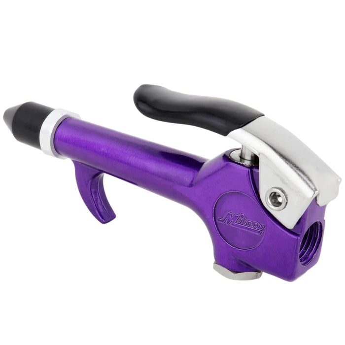 Milton  s-148VC COLORFIT® S-148VC 1/4" NPT Lever Blow Gun Tool, Rubber Tip Nozzle, Purple