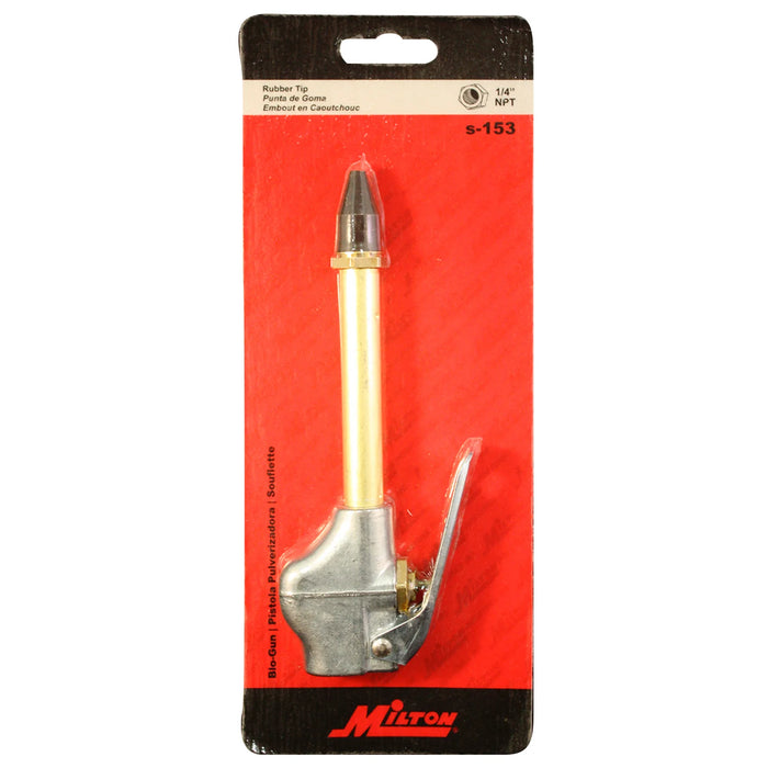 Milton S-153 Milton Heavy-duty Air Blow Gun, Lever-Grip, 1/4" NPT, S-153 (Pack of 5)