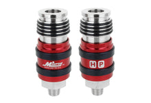 Load image into Gallery viewer, Milton 1756 2 In ONE Universal Safety Exhaust Industrial Coupler, 1/4&quot; NPT x 3/8&quot; Body Flow
