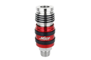Milton 1774 G-Style Universal Safety Exhaust Industrial Coupler, 1/2" NPT x 1/2" Body Flow