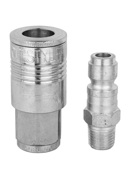 Milton S-1802 1/4" NPT P-Style Coupler and Plug