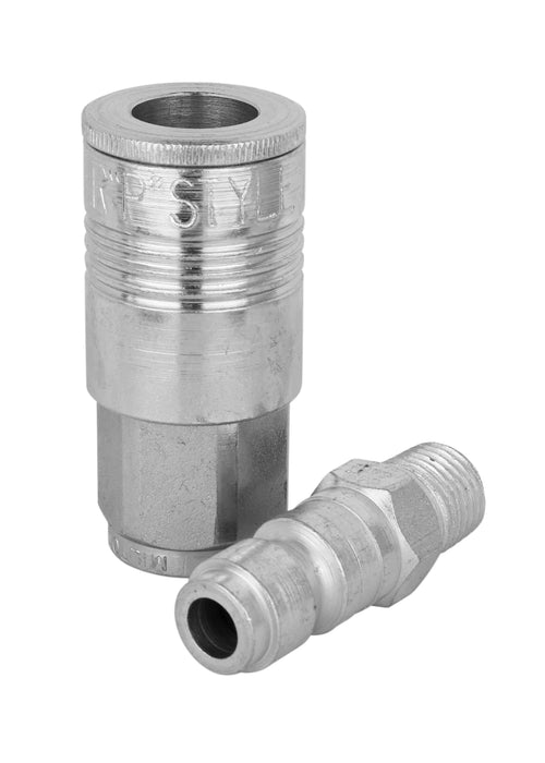 Milton S-1802 1/4" NPT P-Style Coupler and Plug