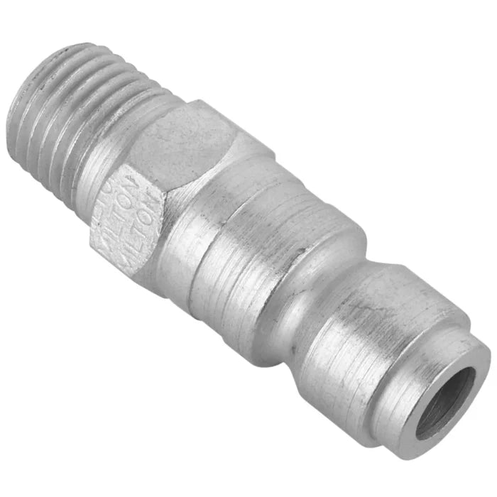 MT-RSR Milton 1809 P-Style Air Plug, 1/4" MNPT MIL-1809