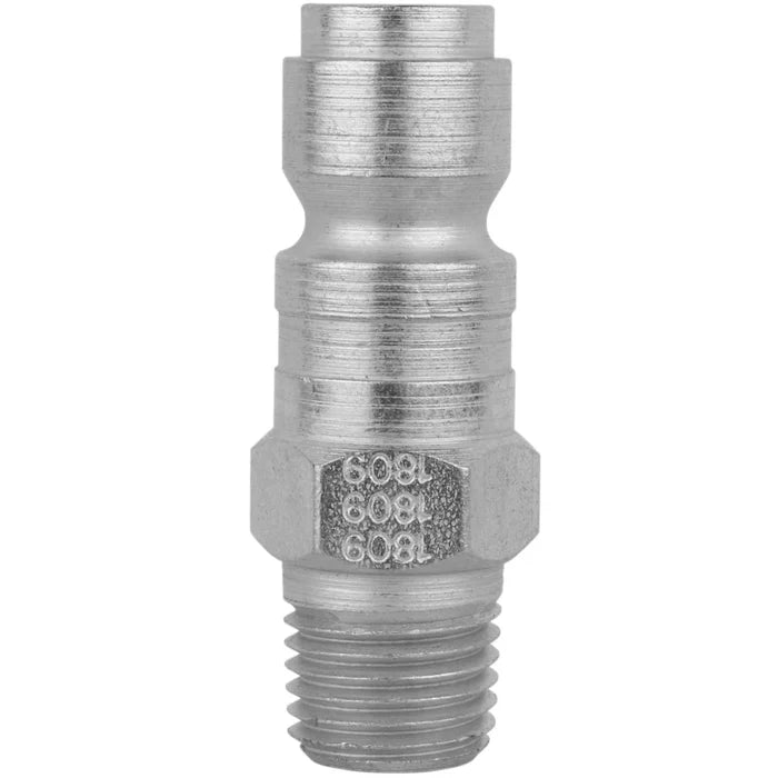 MT-RSR Milton 1809 P-Style Air Plug, 1/4" MNPT MIL-1809