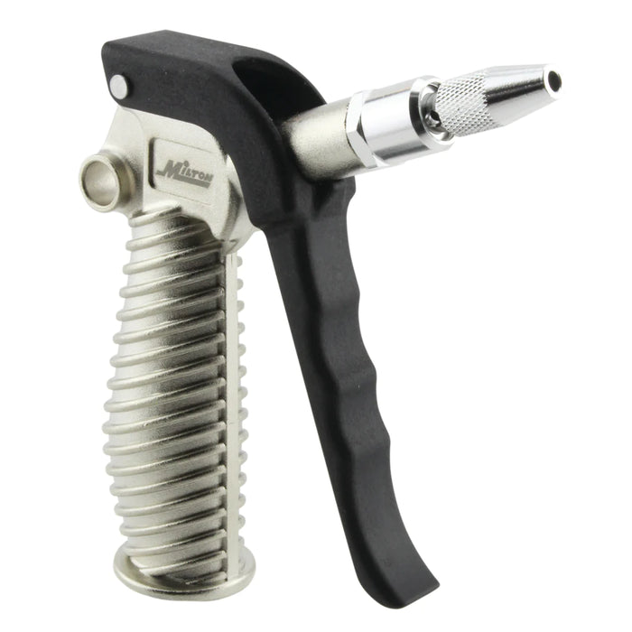 Zeeline S-181 Milton® Turbo Pistol Grip Blow Gun - Adjustable Nozzle - 42 CFM - 230 Max PSI