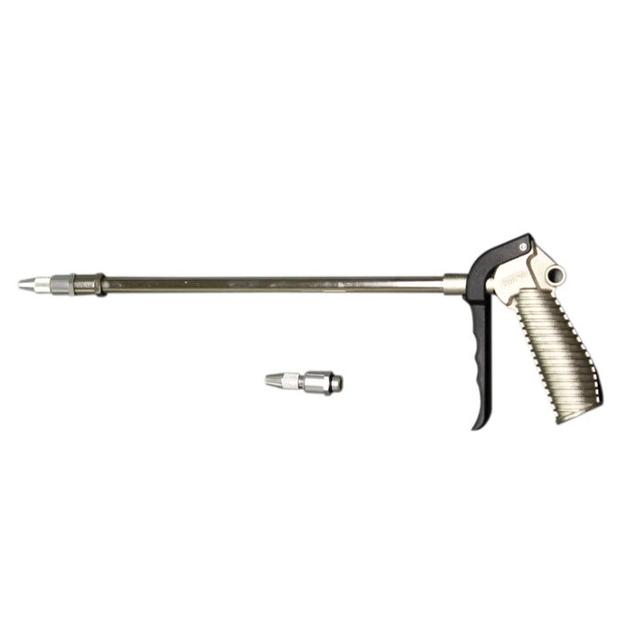 Zeeline S-182 Milton® Turbo Pistol Grip Blow Gun - 10" Extended Reach And Adjustable Nozzle