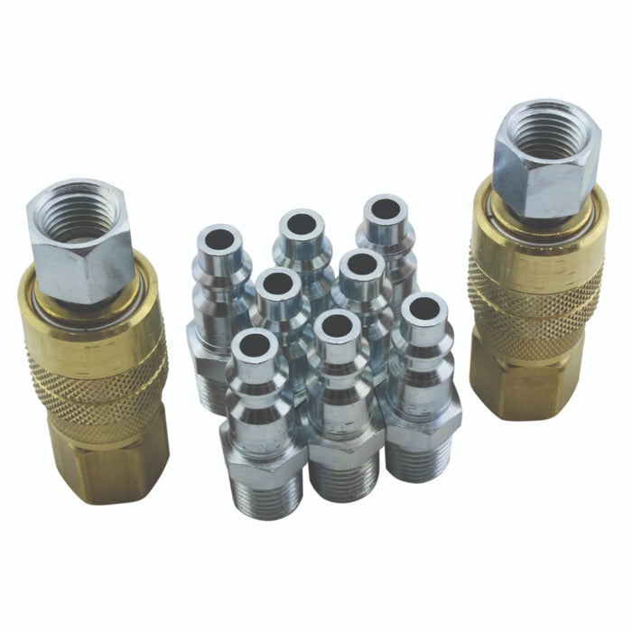 Milton  S-210 1/4" NPT M-STYLE® Coupler and Plug Kit (12-Piece)