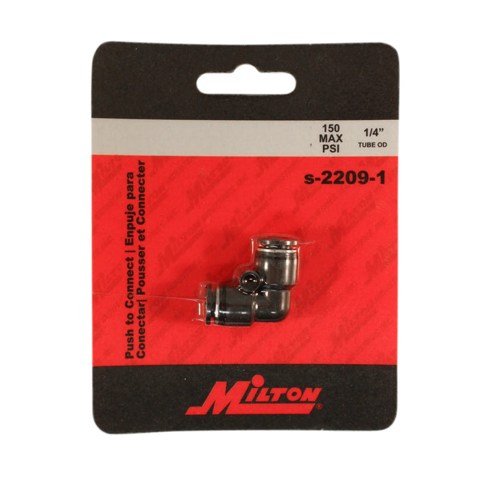 Milton S-2209-1 1/4" OD Push to Connect Elbow Union (Pack of 5)