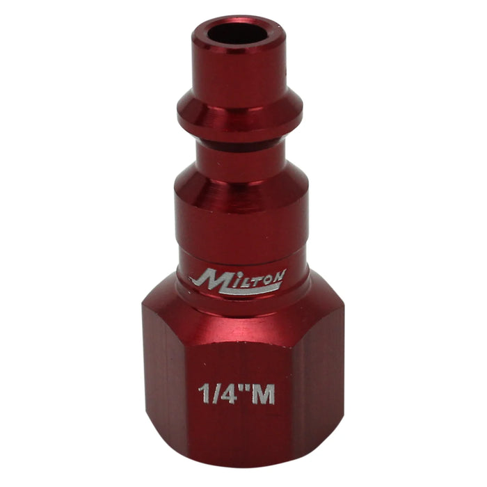 Milton S-303MKIT COLORFIT® M-STYLE® Coupler & Plug Kit - (M-STYLE®, Red) - 1/4" NPT (3-Piece)