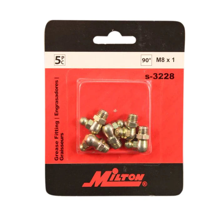 Milton  S-3228 Metric M8 x 1 90 Degree Grease Fitting