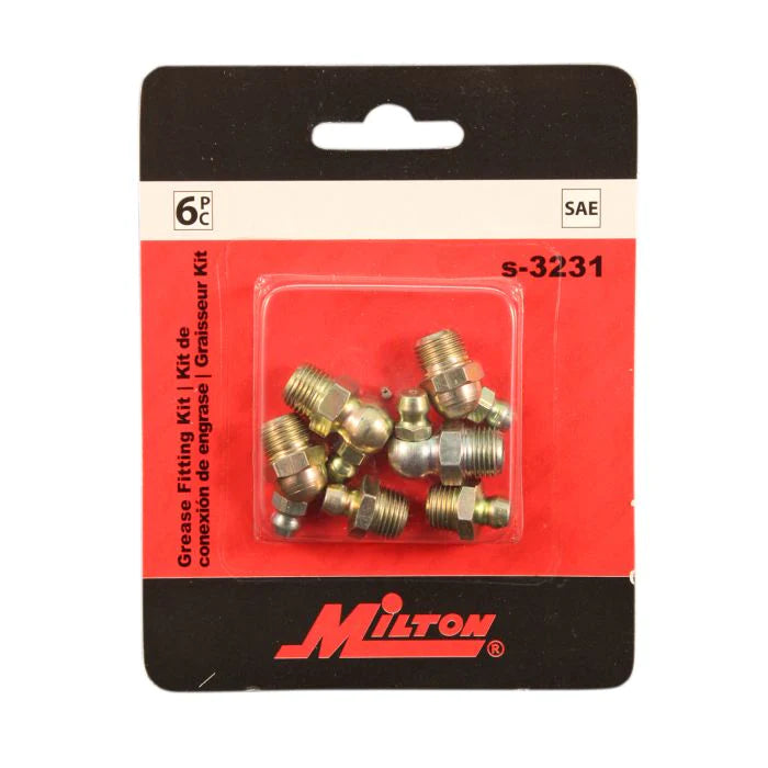 Milton S-3231 SAE Grease Fitting Kit