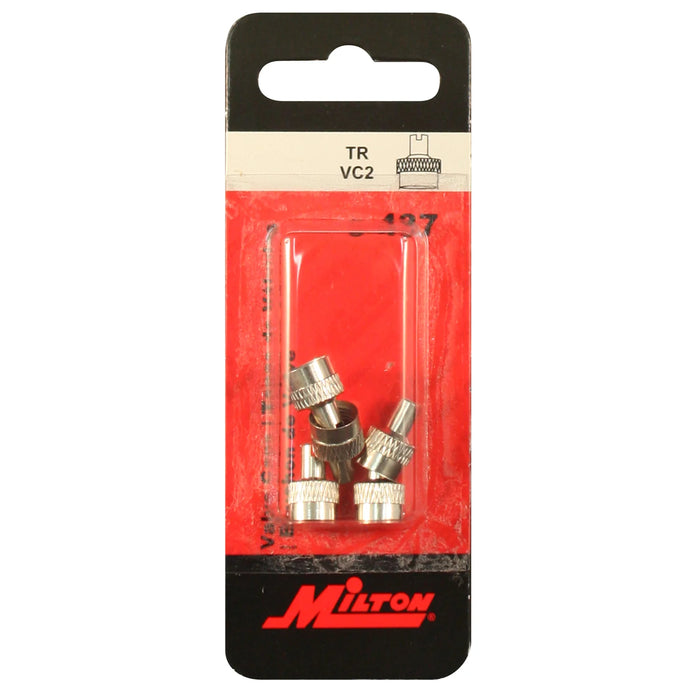 Milton  s-437 TR VC 2 Screwdriver Type Valve Cap (Pack of 10)