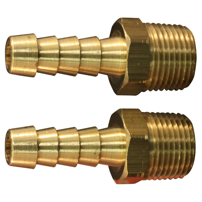 Milton 603 3/8" MNPT 3/8" ID Hose End Fitting (Box of 10)