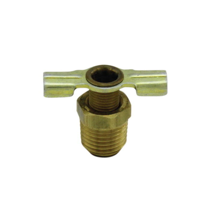 Milton s-614-4 1/4" NPT Brass Compressor Tank Drain Cock (Pack of 10)