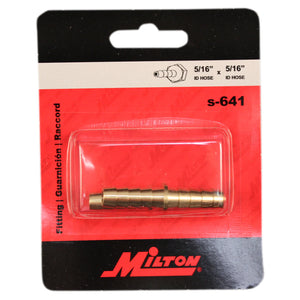 Milton s-641 5/16" ID Hose Mender Fitting (Pack of 10)
