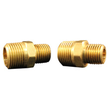 Load image into Gallery viewer, Milton s-646-1 3/8&quot; MNPT x 1/4&quot; MNPT Hex Nipple Hose Fitting (Pack of 10)