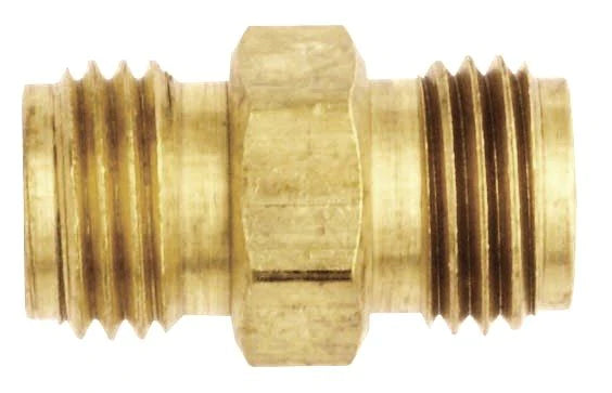 Milton s-649 1/4" NPS Hex Nipple Hose Fitting