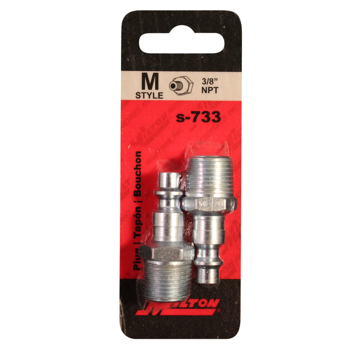 Milton 732BK 3/8" NPT M-STYLE® Plug