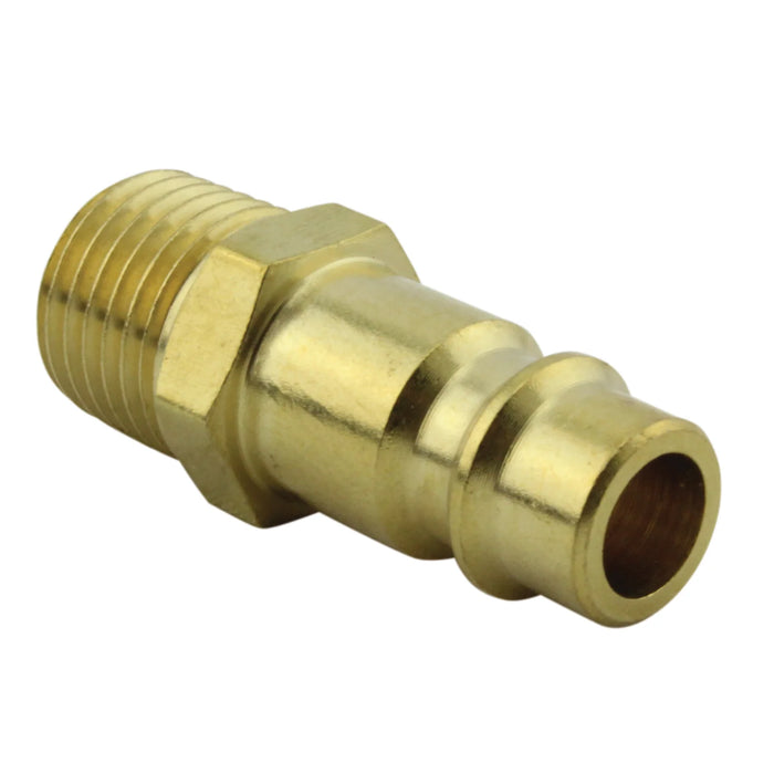 Milton 763 HIGHFLOWPRO® V-Style/Euro Interchange Brass Air Plug Fitting (High Volume Low Pressure Application)