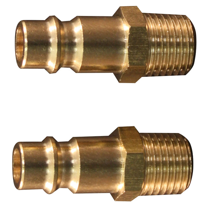 Milton 763 HIGHFLOWPRO® V-Style/Euro Interchange Brass Air Plug Fitting (High Volume Low Pressure Application)