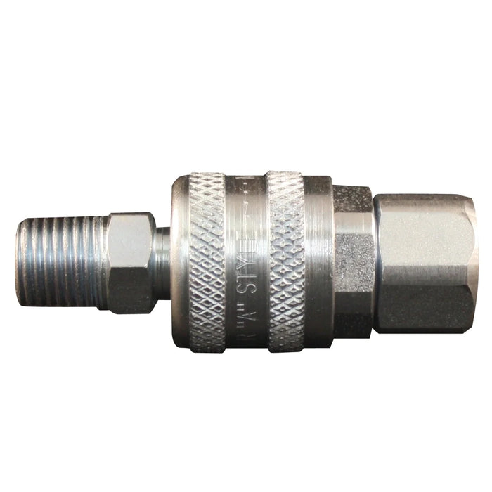 Milton s-772 1/4" NPT A-Style Coupler and Plug