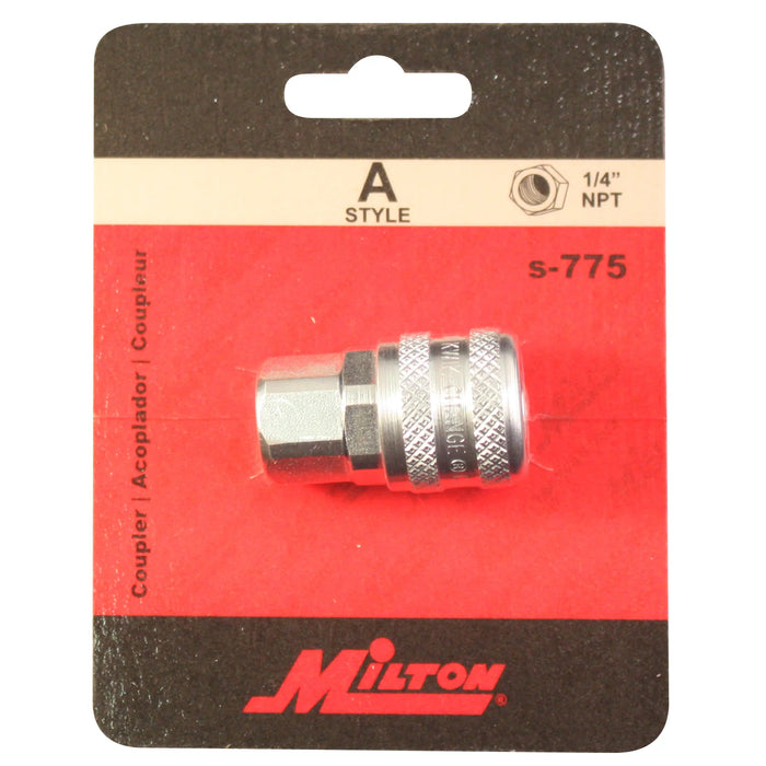 Milton 775BK A-Style Coupler