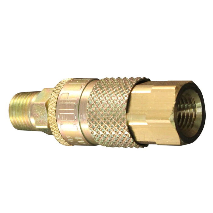 Milton s-782 1/4" NPT T-Style Coupler and Plug