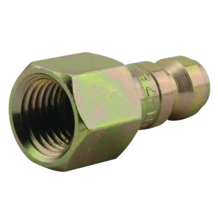 MT-RSR Air Plug Fitting - T-Style, 1/4" FNPT MIL-784