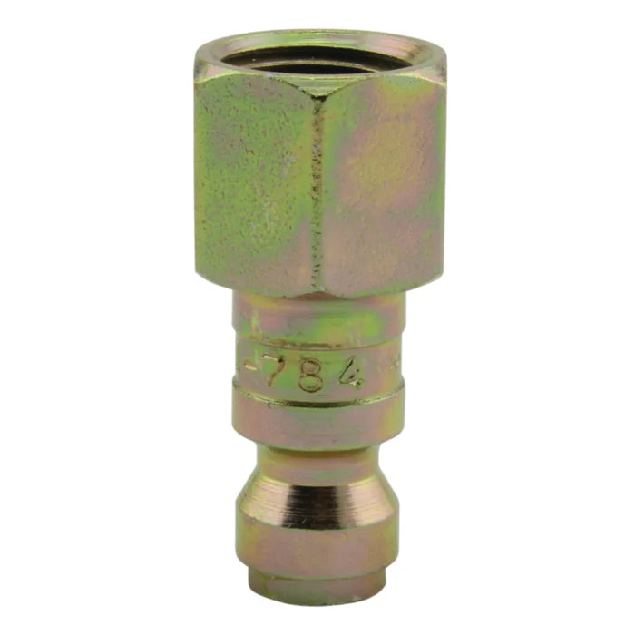 MT-RSR Air Plug Fitting - T-Style, 1/4" FNPT MIL-784